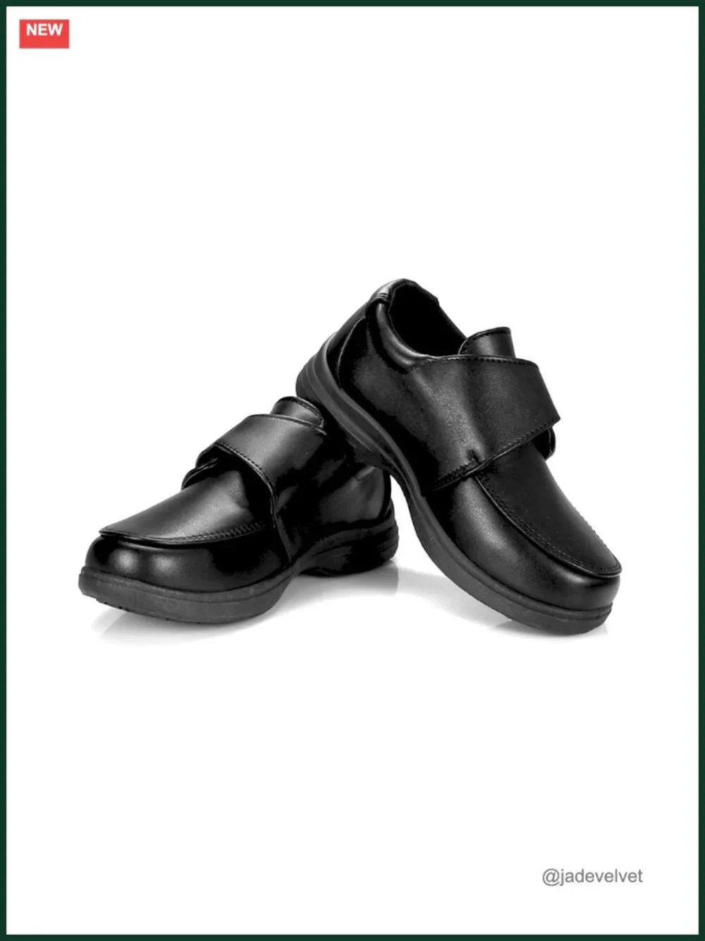Boys Oxford School Uniform Loafer Dress Shoe Slip-On Faux-Leather